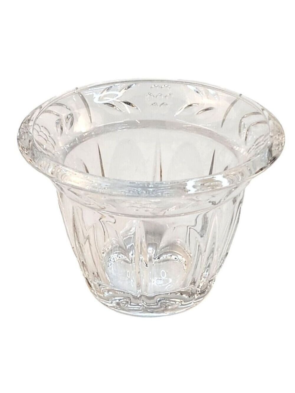 Mikasa Crystal Celebrations Small Bowl, Crystal Bowl/Candle Holder, Celebrations